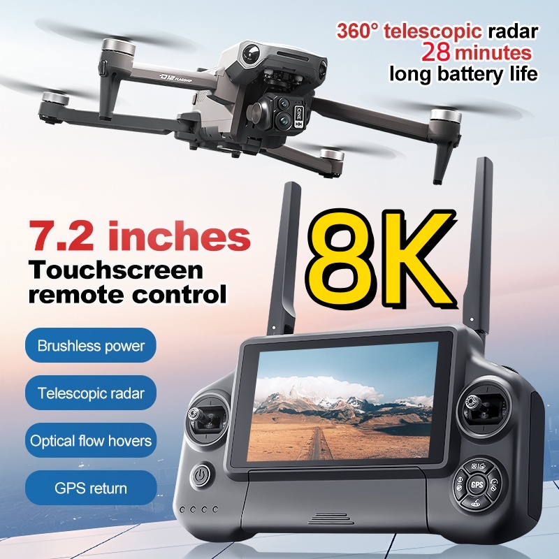 8K 3 Eksenli Gimbal Fırçasız 7 - Drone Gimbal incelemesi ve fiyatı