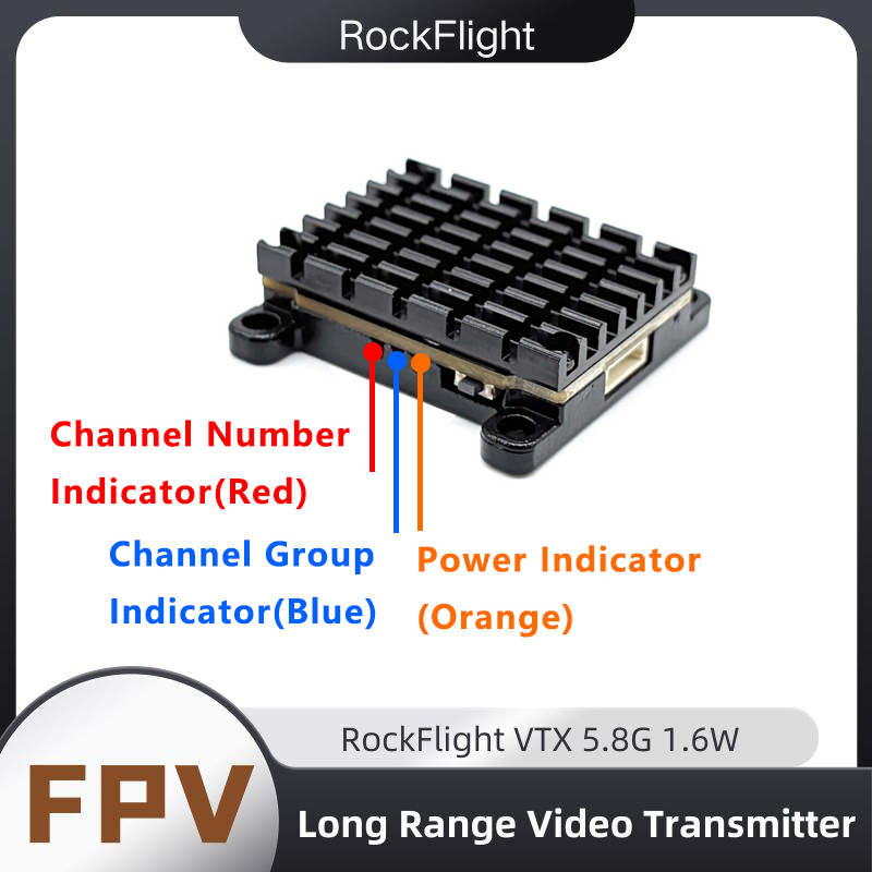 RockFlight TX663 VTX 5.8G 48CH - Drone Frame incelemesi ve fiyatı