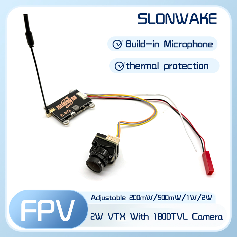 SLONWAKE 5.8G 56CH 2W verici V - Drone Frame incelemesi ve fiyatı