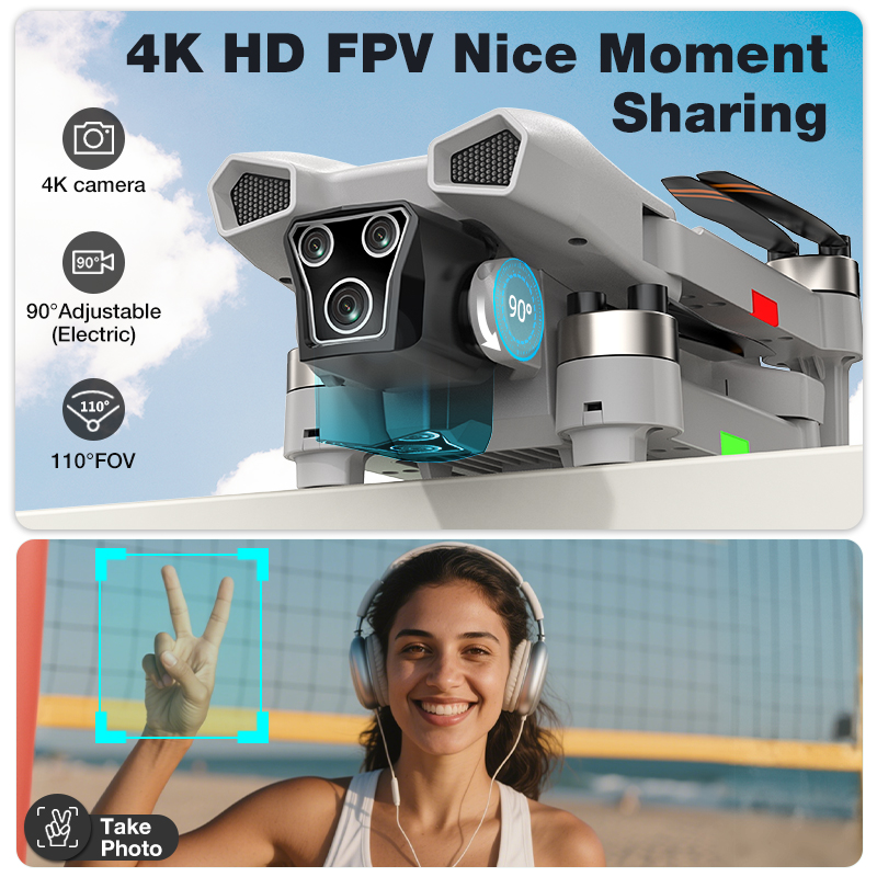 YENİ Sıcak L017 Pro Drone Fırç - Drone Gimbal incelemesi ve fiyatı